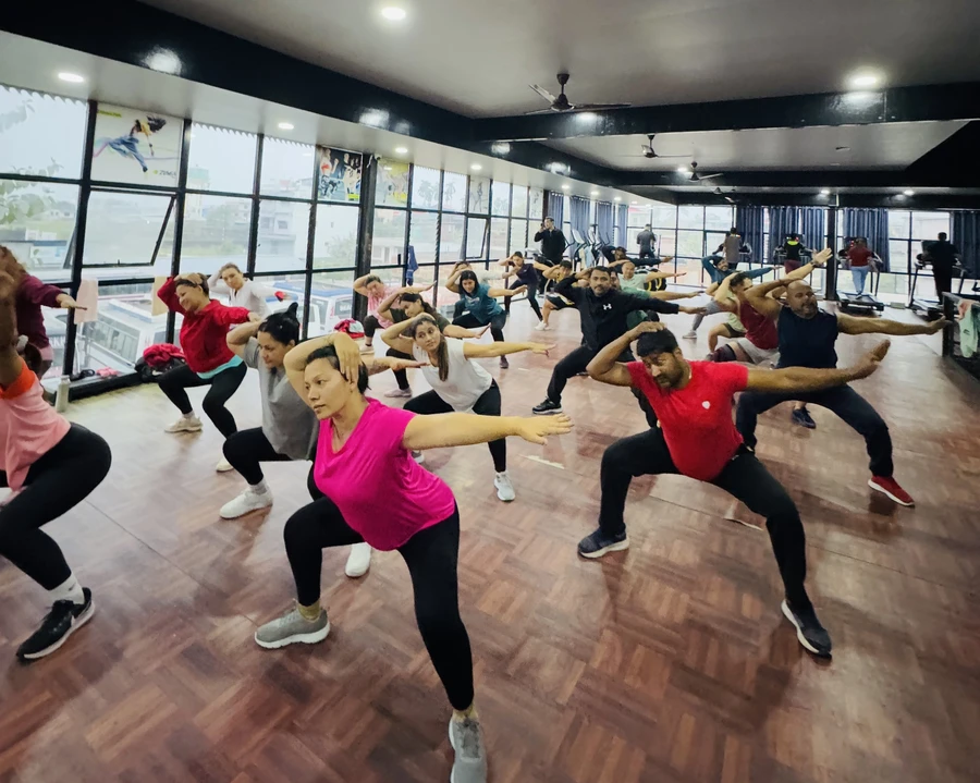 Zumba in Fitness Park, Birtamode