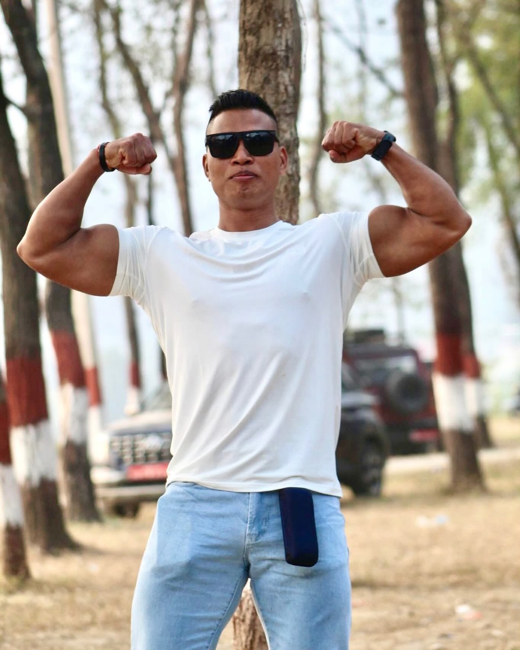 Binod Danuwar- trainer in Fitness Park, Birtamode